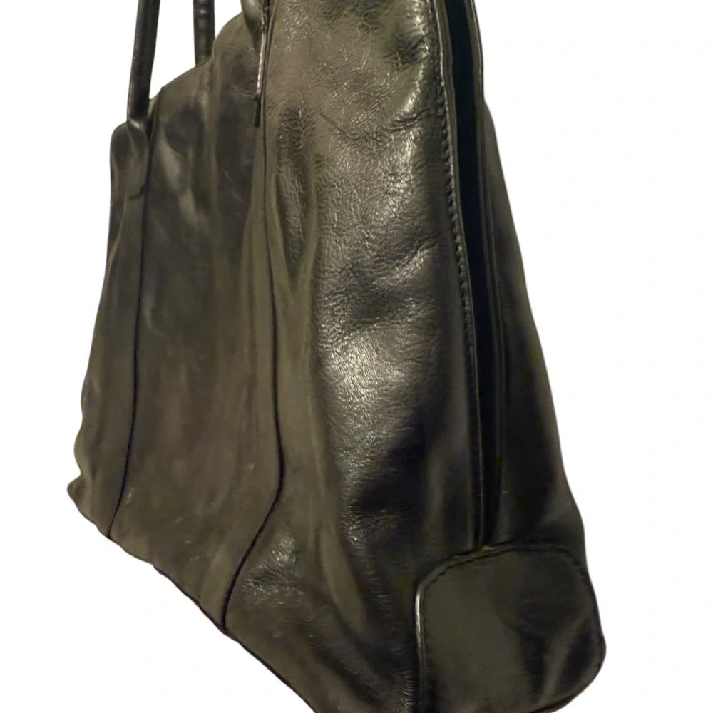 Clark vintage Elegant Black Leather laptops